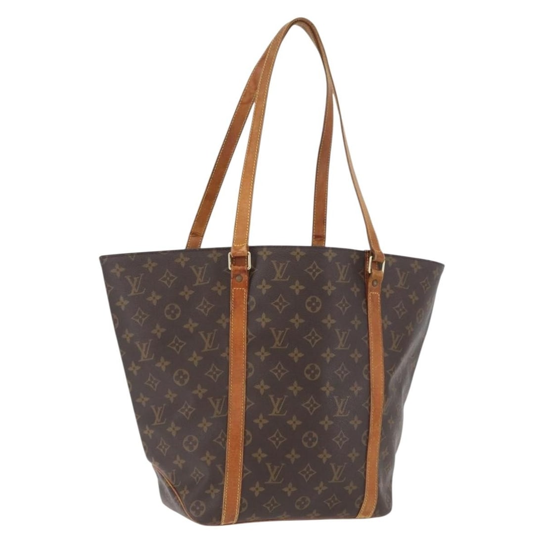 Louis Vuitton M51108 Monogram Canvas Sac Shopping Tote: Louis Vuitton M51108 Monogram Canvas Sac Shopping Tote Louis Vuitton Monogram Sac Shopping Tote Bag in Monogram Canvas, made in France. This women's tote features a shoulder strap drop of approximatel