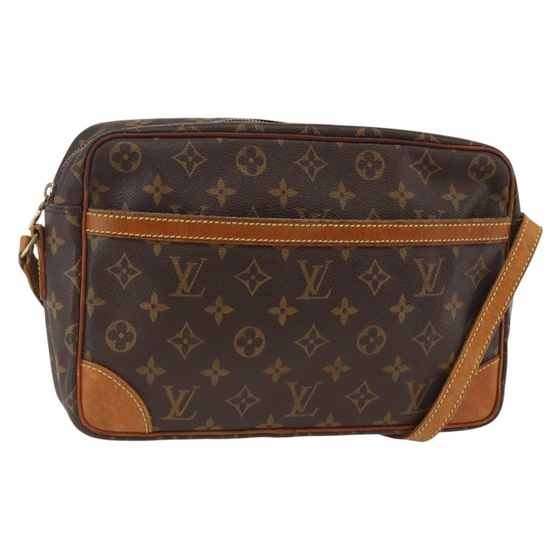 Louis Vuitton M51272 Trocadero 30 Monogram Canvas Shoulder Bag: Louis Vuitton M51272 Trocadero 30 Monogram Canvas Shoulder Bag Louis Vuitton Monogram Trocadero 30 shoulder bag in monogram canvas, made in France. This women's shoulder bag is offered without the ori