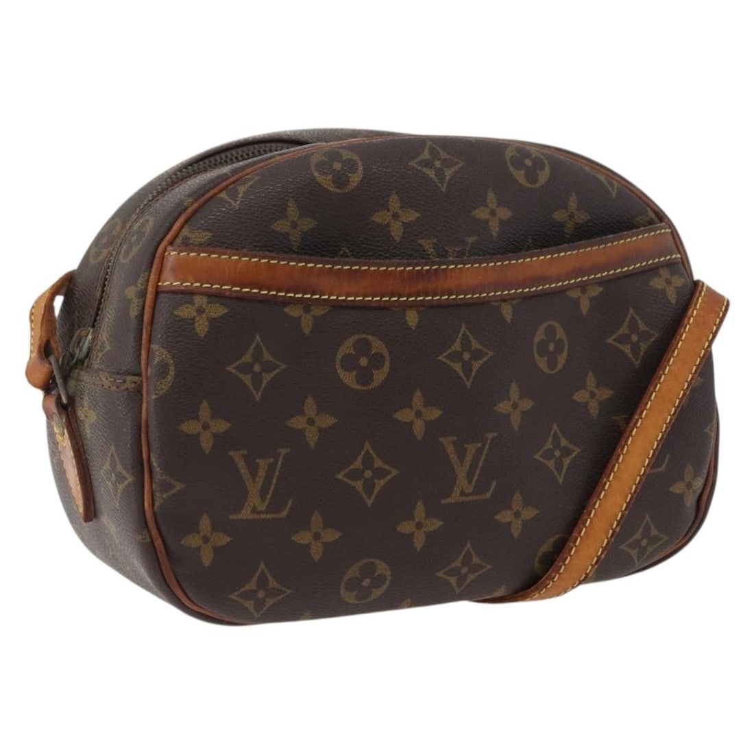Louis Vuitton Blois M51221 Monogram Canvas Shoulder Bag France: Louis Vuitton Blois M51221 Monogram Canvas Shoulder Bag France Louis Vuitton Blois shoulder bag in Monogram canvas, made in France. This women's bag is offered as the photographed item only; box and d