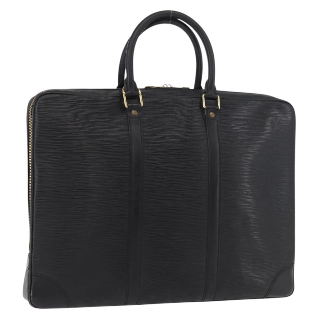 Louis Vuitton M40321 Epi leather business bag black France: Louis Vuitton M40321 Epi leather business bag black France Louis Vuitton Porte Documents Voyage business bag in black Epi leather. This structured briefcase-style design is made in France and shows he