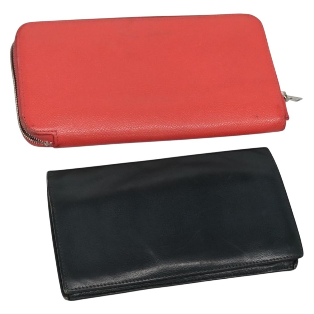 HERMES Black Red Leather Wallet Set (1 of 17)