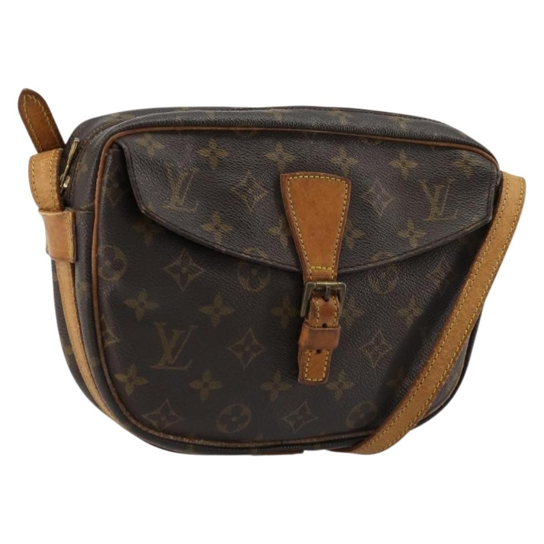 Louis Vuitton Jeune Fille MM Monogram Canvas Shoulder Bag M51226: Louis Vuitton Jeune Fille MM Monogram Canvas Shoulder Bag M51226 Louis Vuitton Monogram Jeune Fille MM shoulder bag in Monogram Canvas, made in France. This bag measures approximately W25cm x H18cm x 