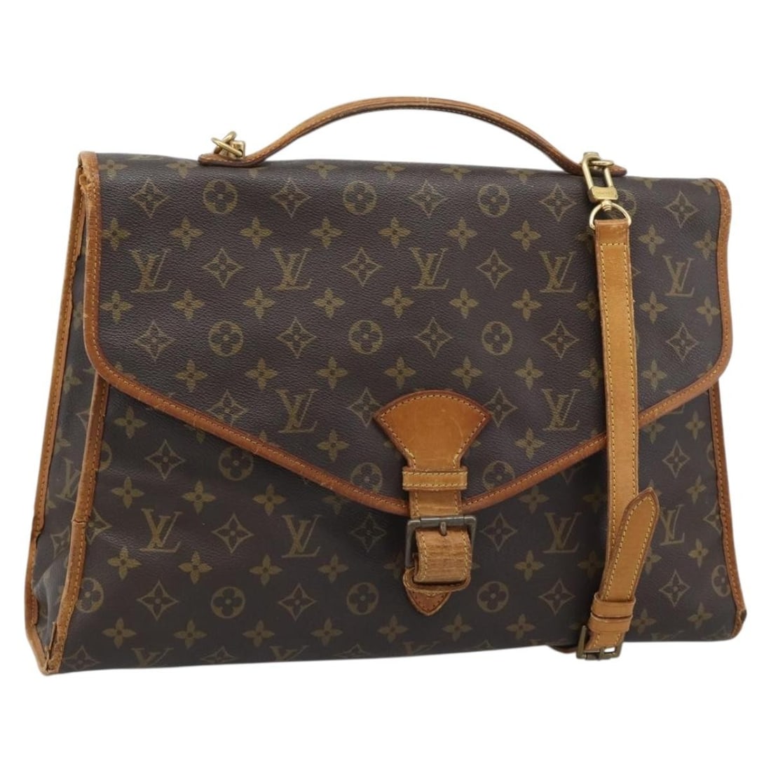 Louis Vuitton Beverly MM Monogram Canvas Shoulder Bag M40121: Louis Vuitton Beverly MM Monogram Canvas Shoulder Bag M40121 Louis Vuitton Beverly MM shoulder bag in Monogram Canvas, made in France. This women's bag is identified by product number M40121 and comes