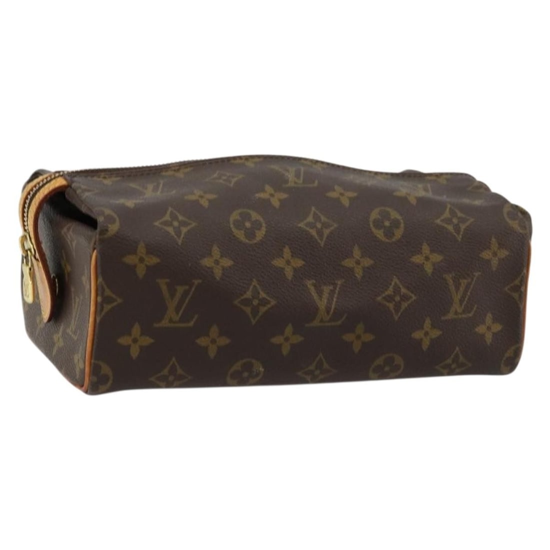 Louis Vuitton M47636 Monogram Canvas Cosmetic Pouch Trousse Patte Pression (1 of 18)
