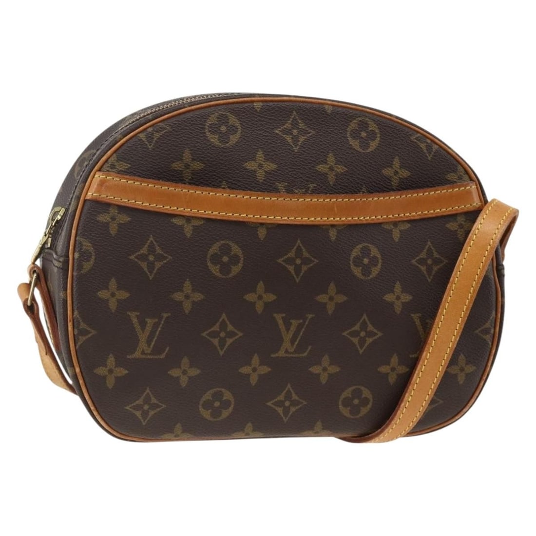 Louis Vuitton Blois Monogram Canvas Shoulder Bag M51221 France: Louis Vuitton Blois Monogram Canvas Shoulder Bag M51221 France Louis Vuitton Monogram Blois Shoulder Bag, model M51221, made in France. It is crafted from Monogram Canvas in the Monogram colorway and 