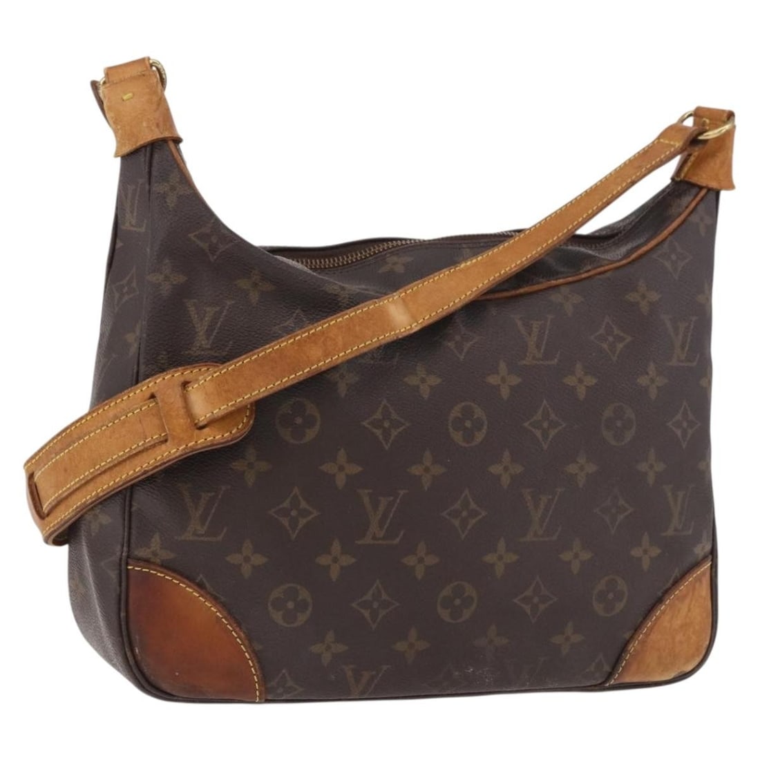 Louis Vuitton M51265 Boulogne 30 Monogram Canvas Shoulder Bag: Louis Vuitton M51265 Boulogne 30 Monogram Canvas Shoulder Bag Louis Vuitton Monogram Boulogne 30 shoulder bag in Monogram Canvas, made in France. This women's bag measures approximately 30 cm wide, 20