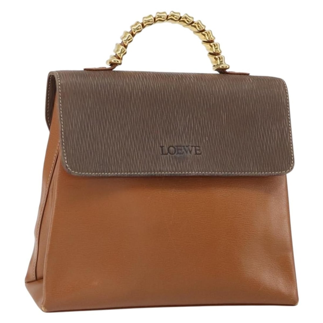 LOEWE Velazquez brown leather women s handbag gold Spain: LOEWE Velazquez brown leather women s handbag gold Spain This LOEWE Velazquez handbag is crafted from brown and gold leather and features a structured silhouette. Designed for women, it is made in Spa
