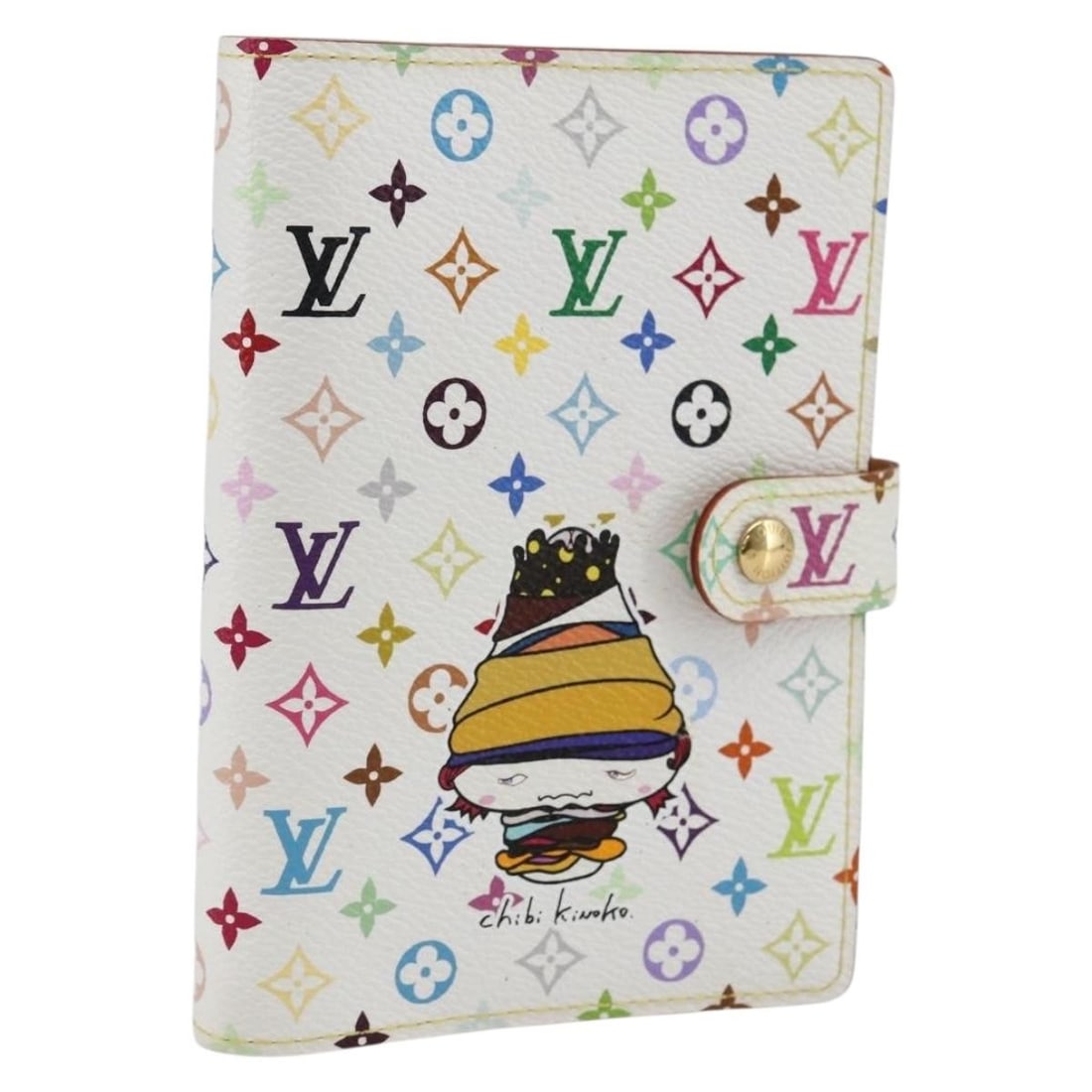 Louis Vuitton Multicolor Canvas Chibi Mushroom PM Planner Agenda Cover R20958: Louis Vuitton Multicolor Canvas Chibi Mushroom PM Planner Agenda Cover R20958 This Louis Vuitton Multicolor Chibi Mushroom Agenda PM Cover features the brand's iconic Monogram Multicolor canvas in whi
