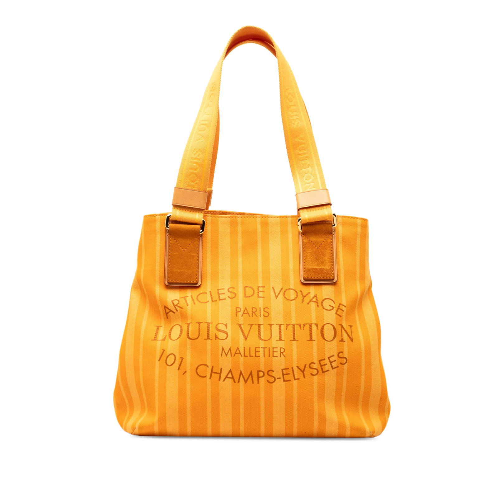 Louis Vuitton Plein Soleil Cabas PM Yellow Canvas Tote: Louis Vuitton Plein Soleil Cabas PM Yellow Canvas Tote This Louis Vuitton Canvas Plein Soleil Cabas PM is a stylish tote bag crafted from yellow fabric. It features flat straps, an open top with a hoo