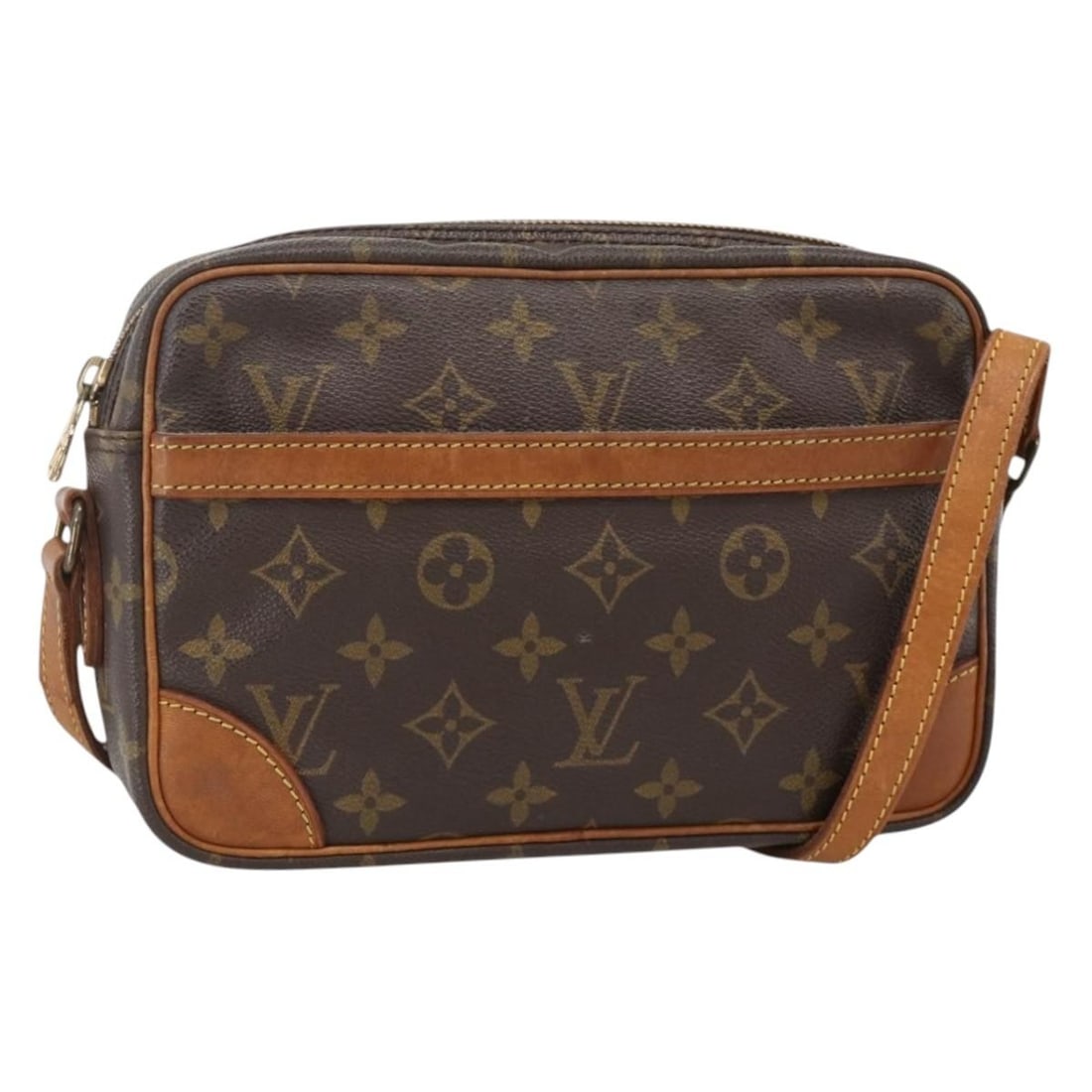 Louis Vuitton M51276 Trocadero 23 Monogram Canvas Shoulder Bag: Louis Vuitton M51276 Trocadero 23 Monogram Canvas Shoulder Bag Louis Vuitton Trocadero 23 shoulder bag in Monogram canvas, model M51276, made in France. This women's bag is offered without the origina