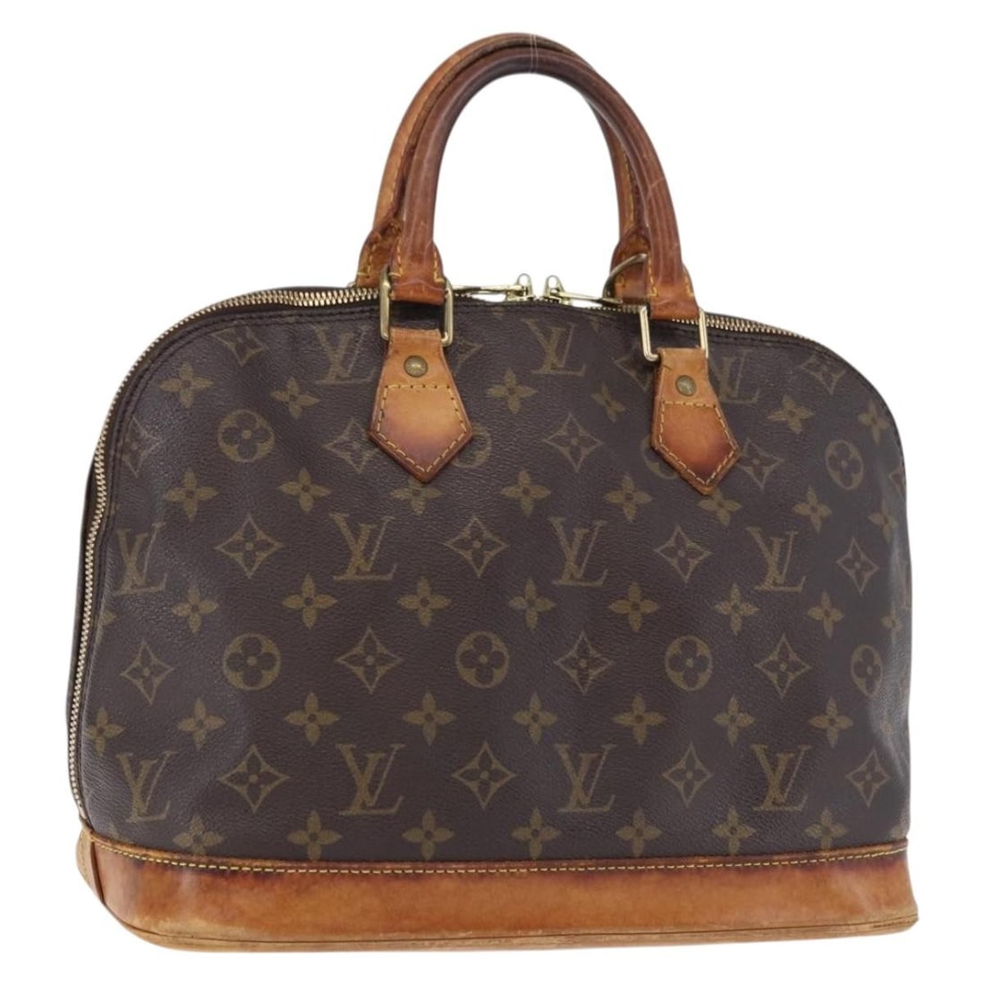 Louis Vuitton M51130 Alma Monogram Canvas Handbag France: Louis Vuitton M51130 Alma Monogram Canvas Handbag France Louis Vuitton Alma handbag in Monogram canvas, made in France. This women's bag is offered without the original box or dust bag and includes on