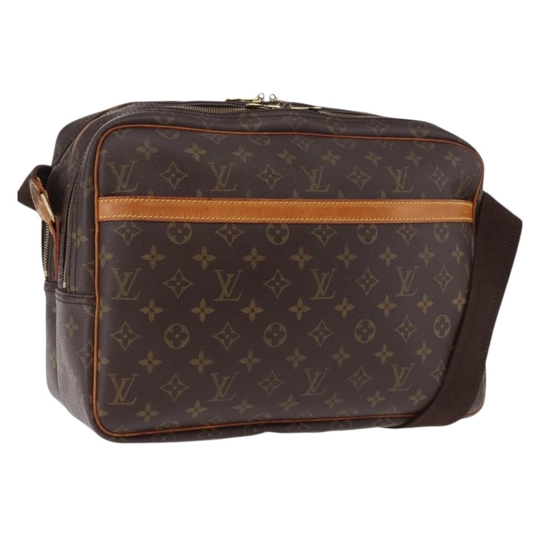 Louis Vuitton M45252 Reporter GM Monogram Canvas Shoulder Bag: Louis Vuitton M45252 Reporter GM Monogram Canvas Shoulder Bag Louis Vuitton Monogram Reporter GM shoulder bag in Monogram Canvas, made in France. This women's shoulder bag features the classic Monogra