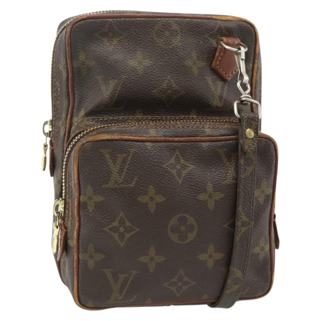 Louis Vuitton Mini Amazon Monogram Canvas Shoulder Bag M45238: Louis Vuitton Mini Amazon Monogram Canvas Shoulder Bag M45238 A Louis Vuitton Monogram Mini Amazon shoulder bag in Monogram Canvas, made in France. The bag measures approximately W12 cm x H17 cm x D7 