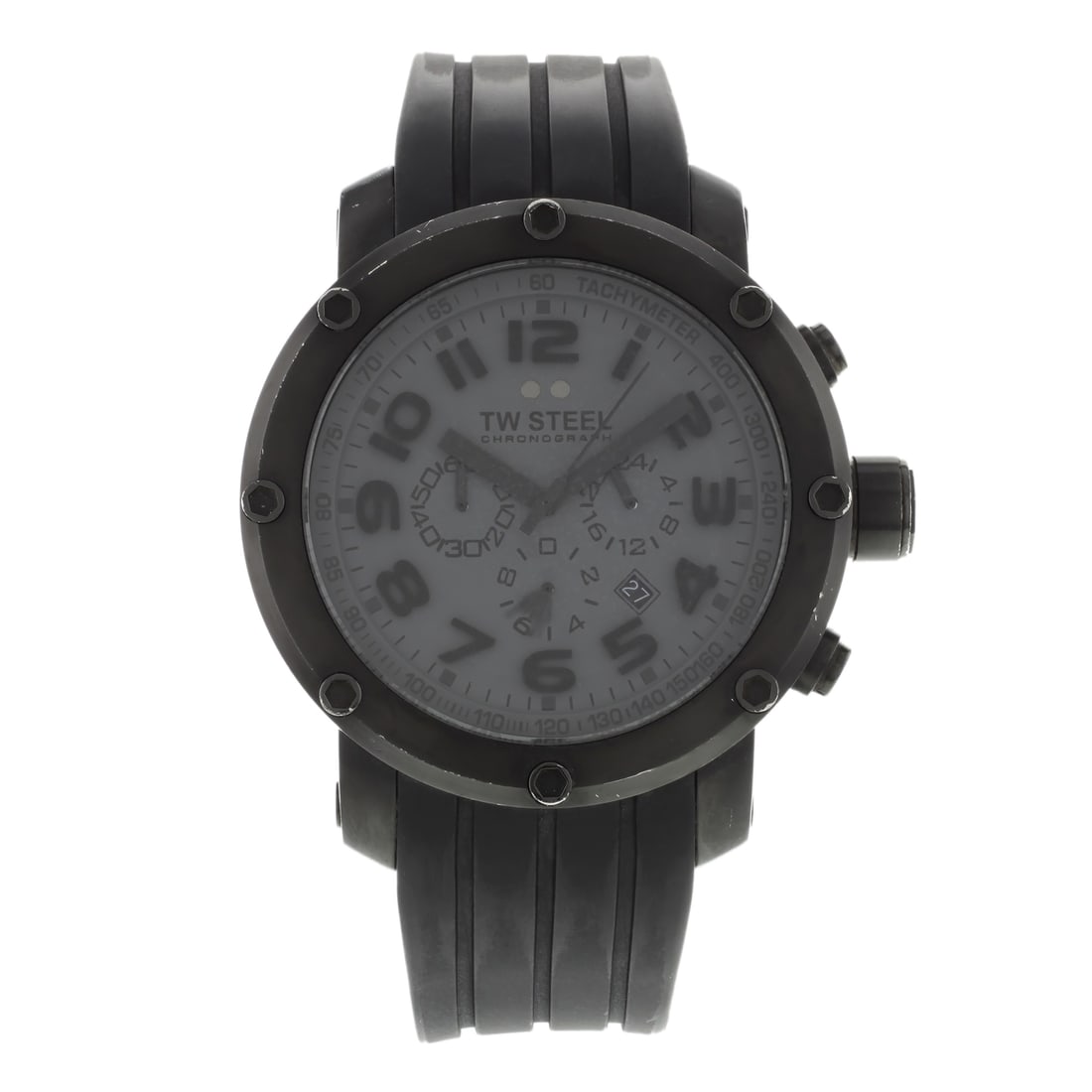 TW Steel TW129 Black PVD Stainless Steel Chronograph Men's Watch: TW Steel TW129 Black PVD Stainless Steel Chronograph Men's Watch Discover the TW Steel Black PVD Plated Stainless Steel Chronograph Men's Quartz Watch TW129, a stylish and functional accessory perfect