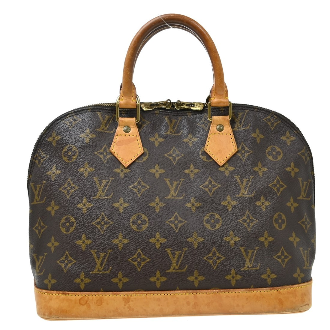 Louis Vuitton Alma handbag in brown monogram canvas (1 of 14)