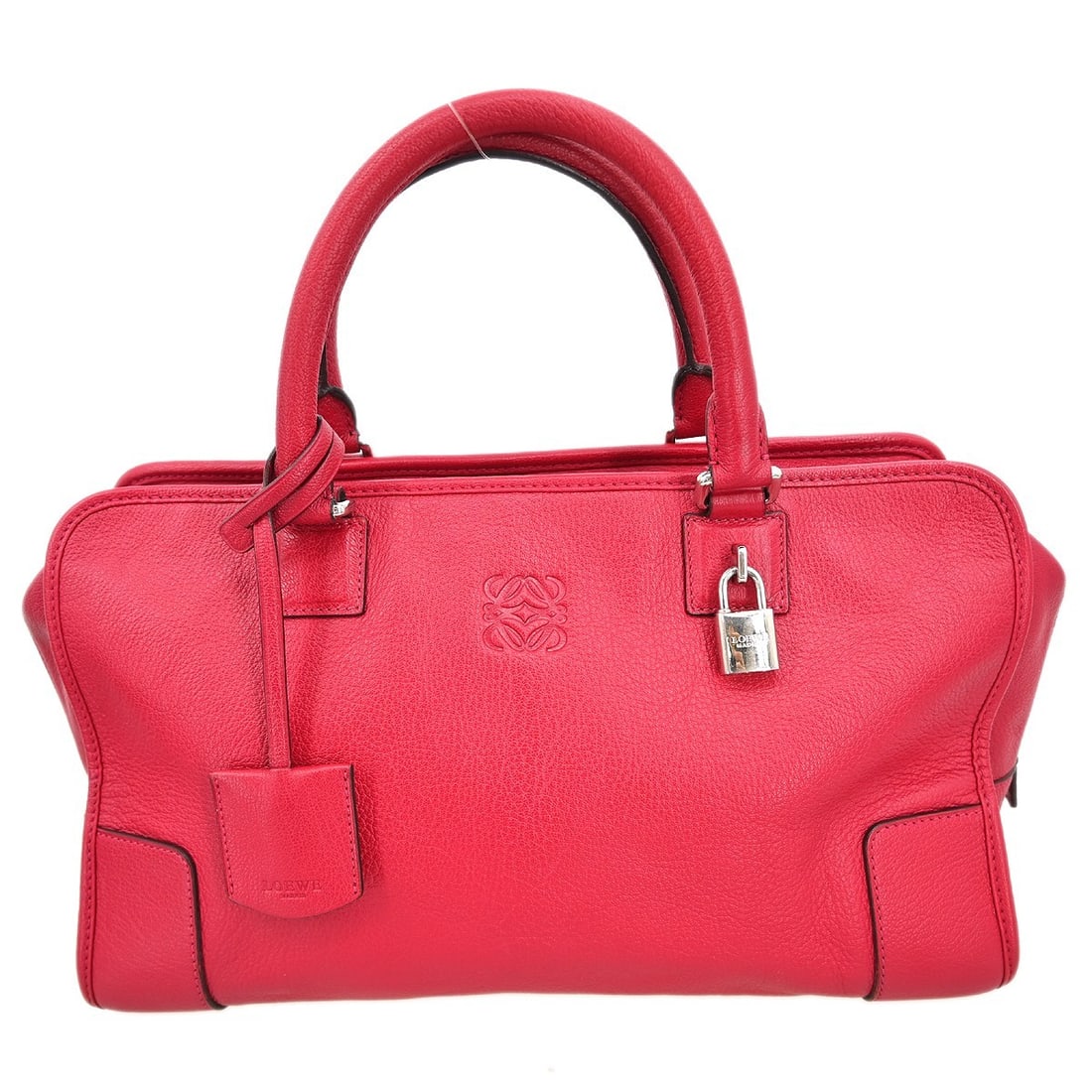 Loewe Amazona pink leather handbag 36cm x 23cm x 16cm (1 of 8)
