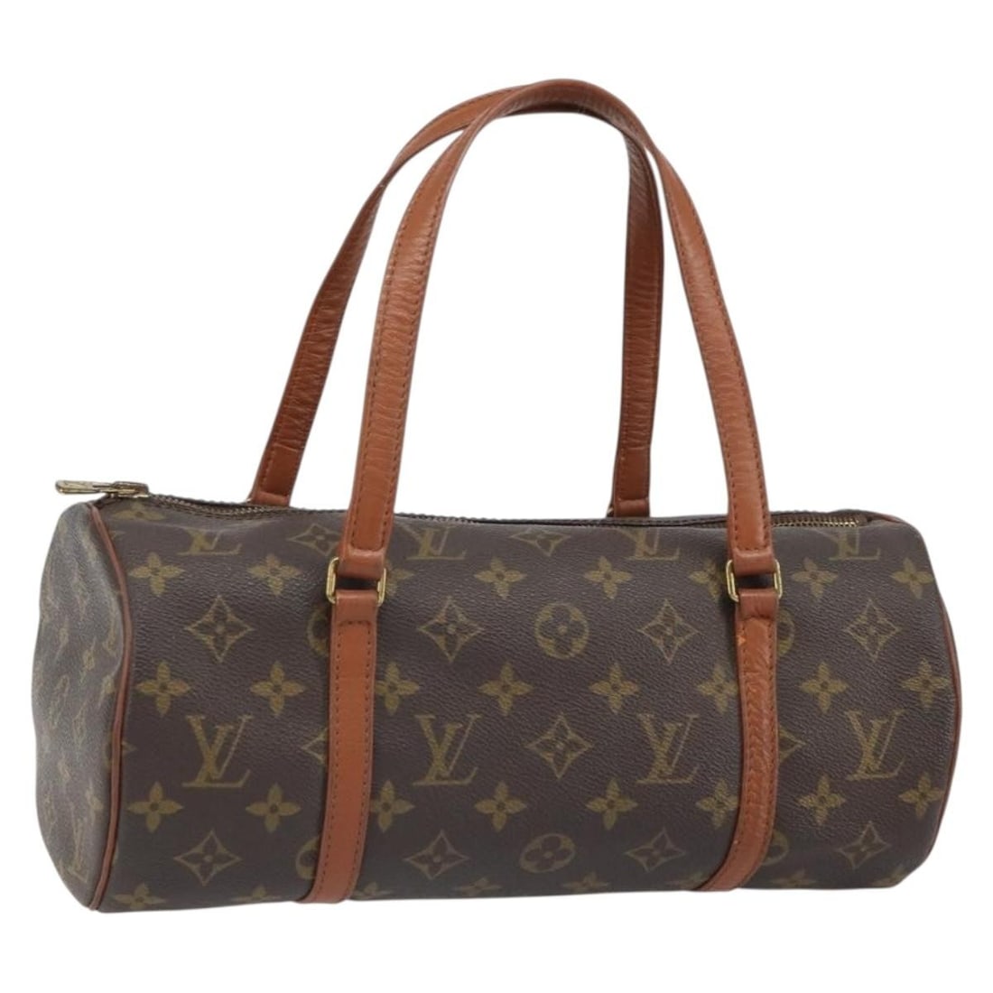 Papillon 30 Monogram Canvas Handbag by Louis Vuitton with Dust Bag: Papillon 30 Monogram Canvas Handbag by Louis Vuitton with Dust Bag This Louis Vuitton Monogram Papillon 30 Hand Bag features the iconic monogram canvas exterior and is designed for women. The handbag 