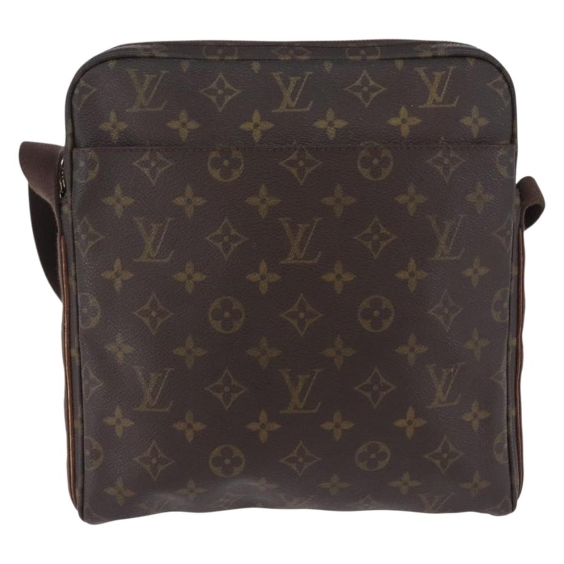Louis Vuitton Trotteur Beaubourg Unisex Brown Canvas Bag: Louis Vuitton Trotteur Beaubourg Unisex Brown Canvas Bag Louis Vuitton Trotteur Beaubourg in monogram canvas with a brown finish. This unisex bag is made in France and is presented in fair condition, 