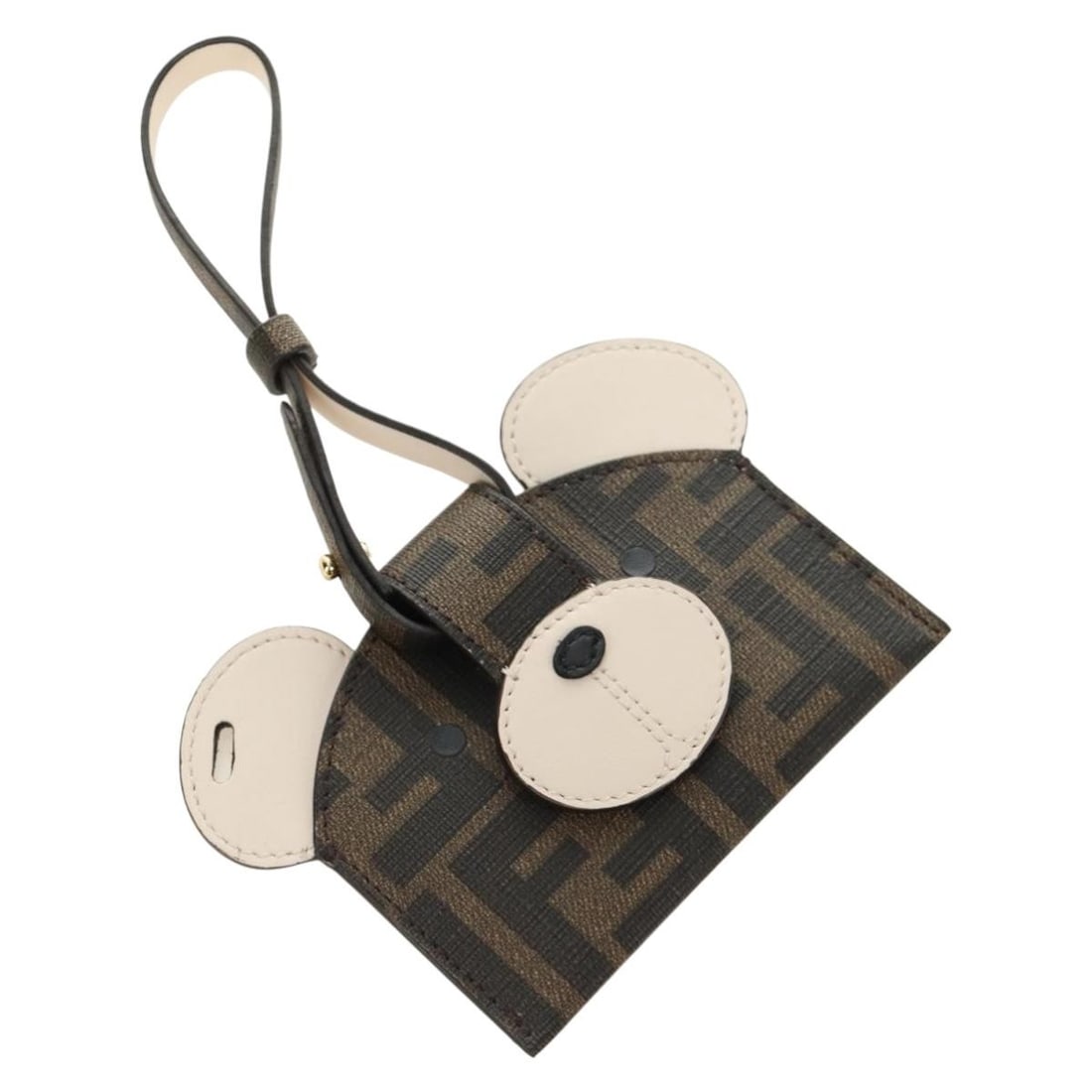 Fendi Best Friends Forever Zucca Canvas Coin Purse Brown Black: Fendi Best Friends Forever Zucca Canvas Coin Purse Brown Black Fendi Best Friends Forever coin purse in brown and black Zucca canvas. Made in Italy, this women's coin purse includes a dust bag and ite