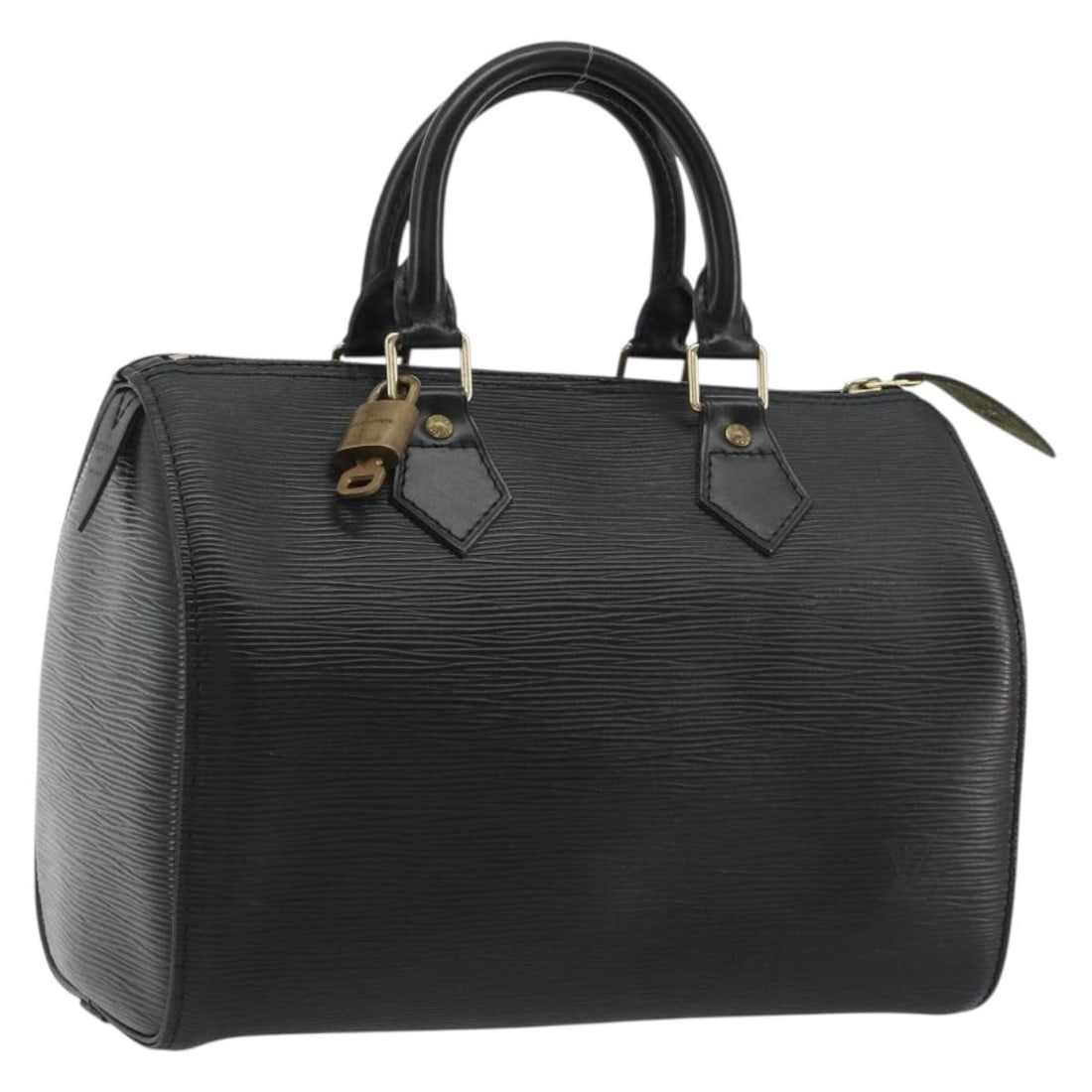 Louis Vuitton M59042 Epi Leather Speedy 25 Handbag Black (1 of 18)