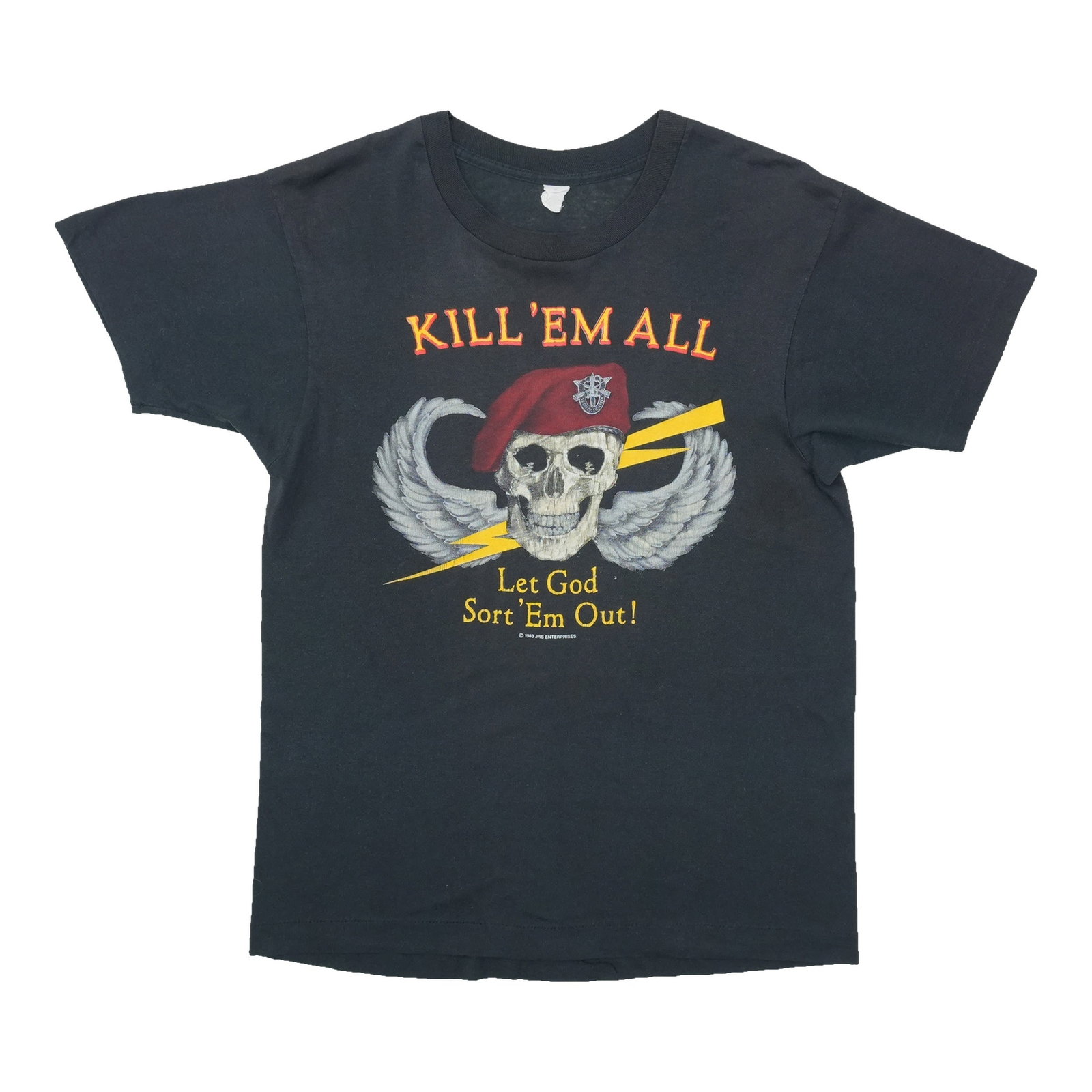 Vintage 1990s Metallica Kill Em All Black T Shirt (1 of 4)