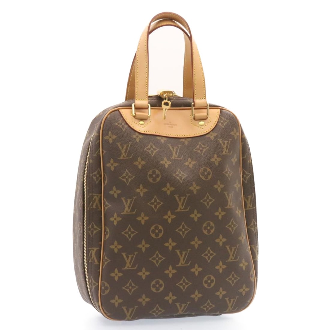Louis Vuitton M41450 Excursion Monogram Canvas Handbag France: Louis Vuitton M41450 Excursion Monogram Canvas Handbag France Louis Vuitton Excursion handbag in Monogram canvas with a classic monogram exterior. Made in France, this women's handbag includes the ori