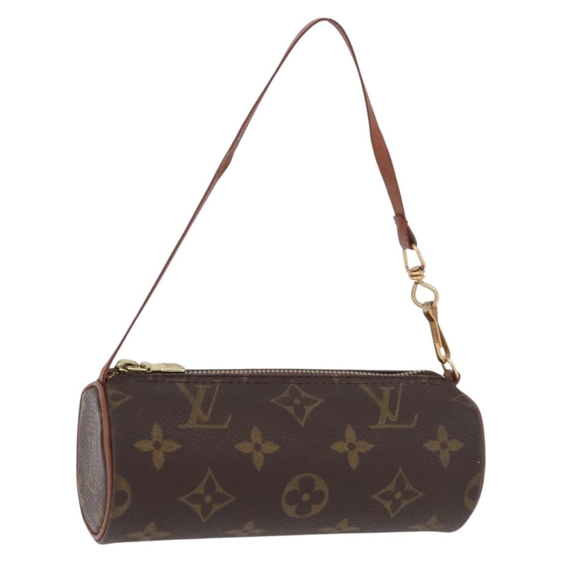 Louis Vuitton Papillon Monogram Canvas Pouch France: Louis Vuitton Papillon Monogram Canvas Pouch France Louis Vuitton Monogram Papillon pouch in Monogram Canvas, made in France. This women's pouch measures approximately 15.5 cm wide, 6 cm high, and 6 c