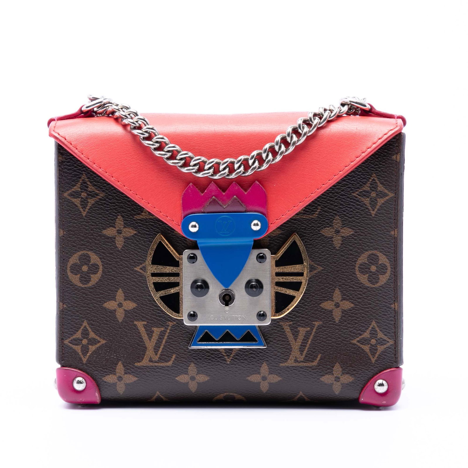 Louis Vuitton Tribal Mask Pochette PM Monogram Shoulder Bag (1 of 6)