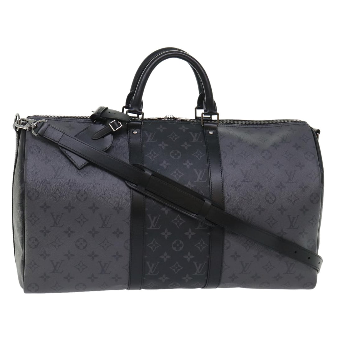 Louis Vuitton M45392 Keepall 50 Bandouliere Boston Bag Monogram Eclipse (1 of 16)