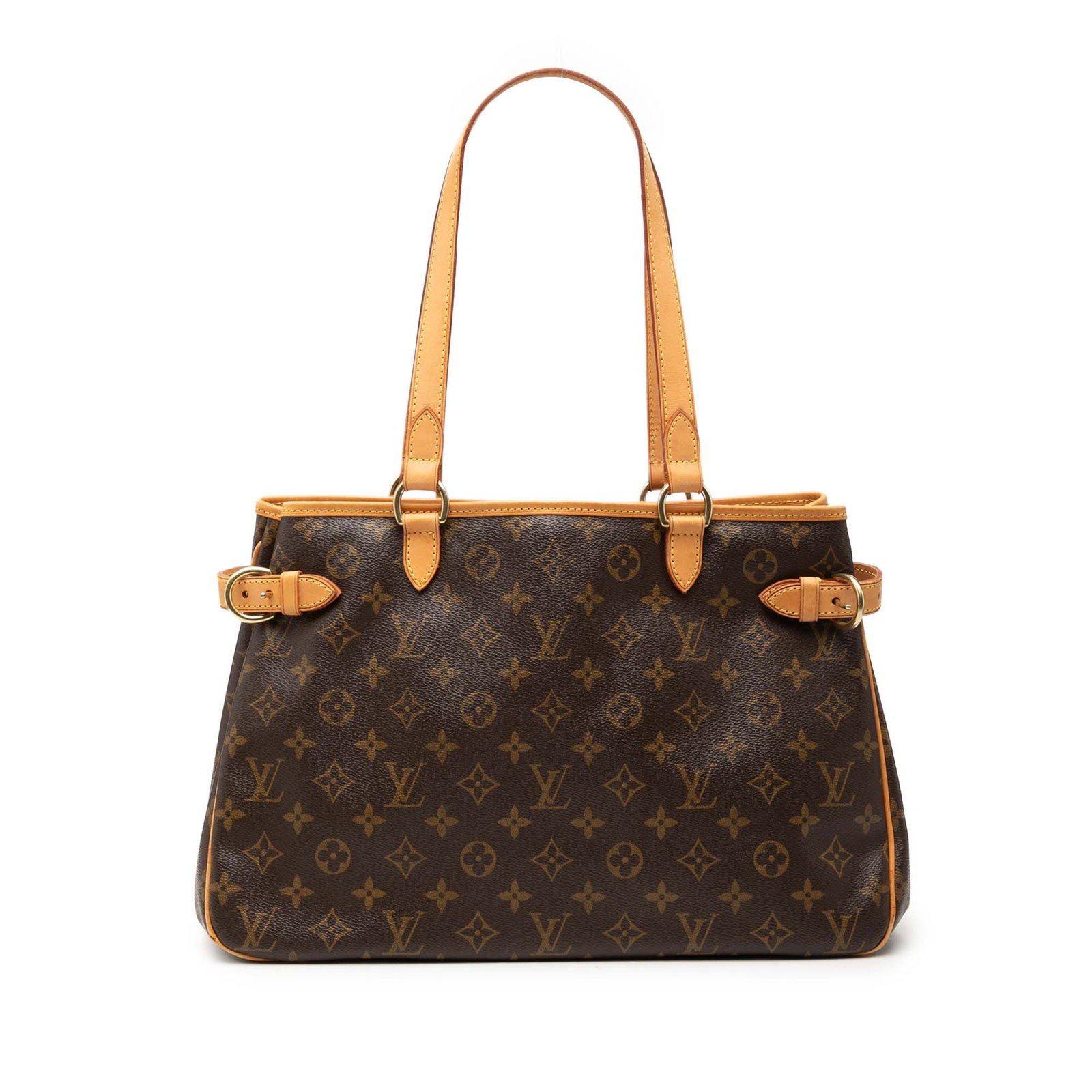 Louis Vuitton Batignolles Horizontal Monogram Shoulder Bag: Louis Vuitton Batignolles Horizontal Monogram Shoulder Bag Louis Vuitton Monogram Batignolles Horizontal shoulder bag crafted with a monogram canvas body and vachetta leather trim. It features flat va
