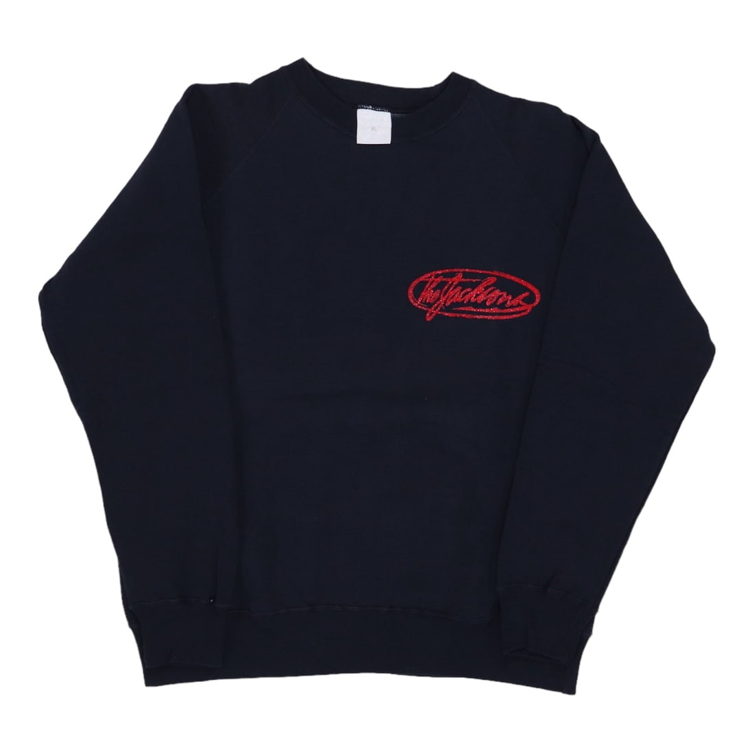 Black 1970s The Jacksons Cotton Sweatshirt XL (1 of 4)