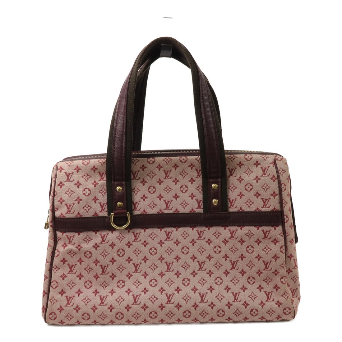 Louis Vuitton Josephine GM Pink Canvas Tote M92311: Louis Vuitton Josephine GM Pink Canvas Tote M92311 Louis Vuitton Josephine GM tote bag in Monogram Mini Lin canvas. This women's tote features a pink exterior, open interior compartments, and an inter
