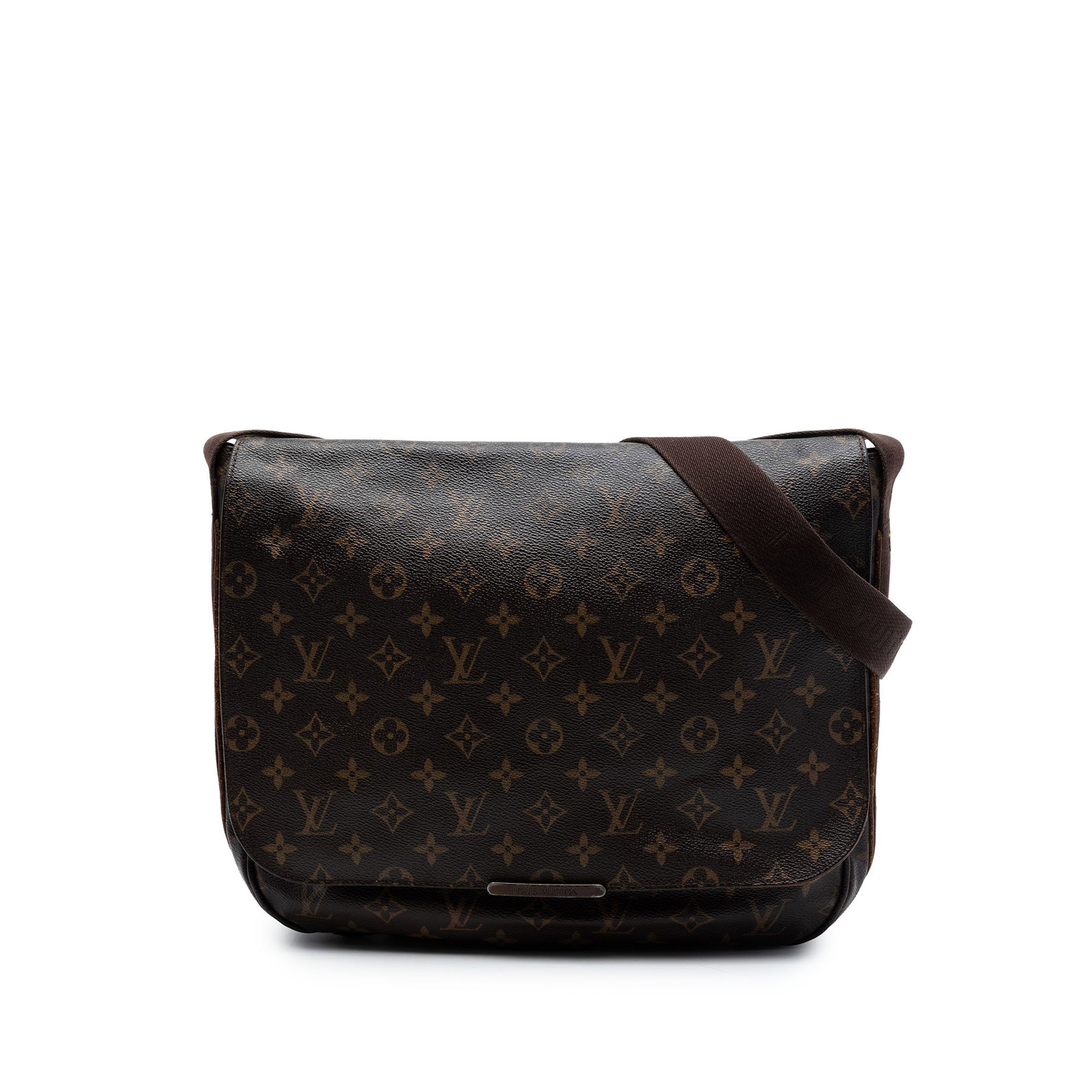 Louis Vuitton Beaubourg MM Monogram Messenger Bag Brown: Louis Vuitton Beaubourg MM Monogram Messenger Bag Brown Louis Vuitton Monogram Beaubourg Messenger MM bag crafted with a monogram canvas body and an adjustable flat strap. The design includes a front 