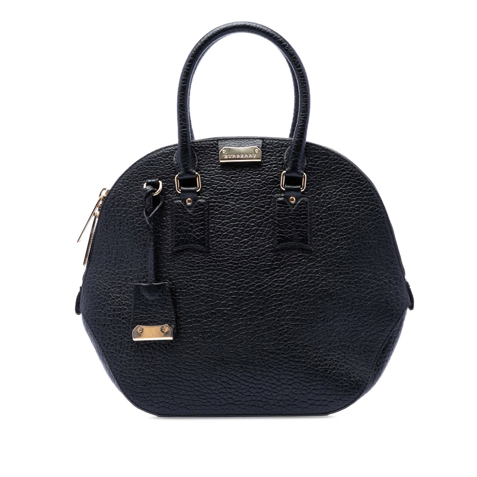 Burberry Orchard bowling bag grained calfskin black (1 of 7)