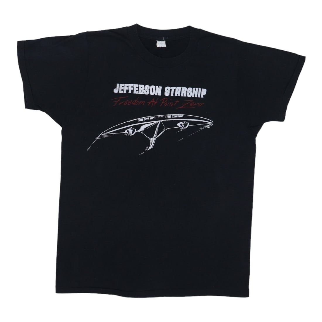 Black Vintage Band Shirt Jefferson Starship Freedom At Point Zero Large (1 of 5)