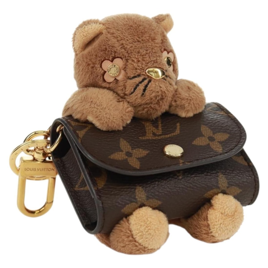 Louis Vuitton M01561 Monogram Canvas Charm with Dust Bag Box: Louis Vuitton M01561 Monogram Canvas Charm with Dust Bag Box Louis Vuitton Monogram LV Cute Charm in monogram canvas. This women's charm is made in Italy and comes with a dust bag and item box. Condit