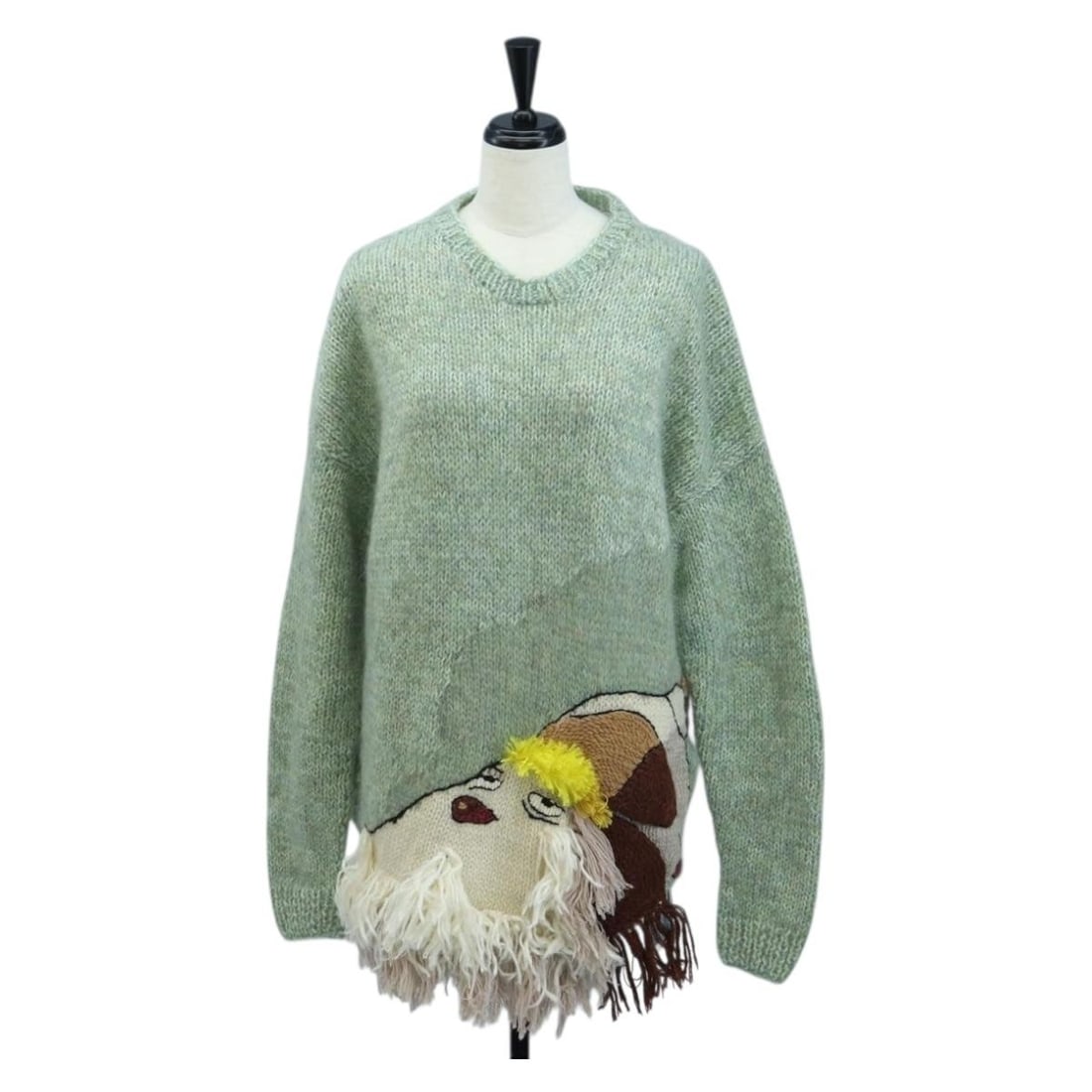 LOEWE Studio Ghibli Hin Embroidered Wool Jacket XS Green (1 of 18)