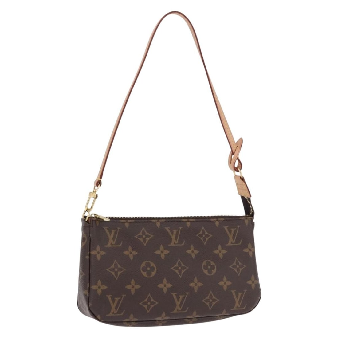 Louis Vuitton M51980 Monogram Canvas Pochette Accessoires Pouch: Louis Vuitton M51980 Monogram Canvas Pochette Accessoires Pouch Louis Vuitton Monogram Pochette Accessoires New Model M51980 pouch in Monogram canvas. This women's pouch is made in France and includes