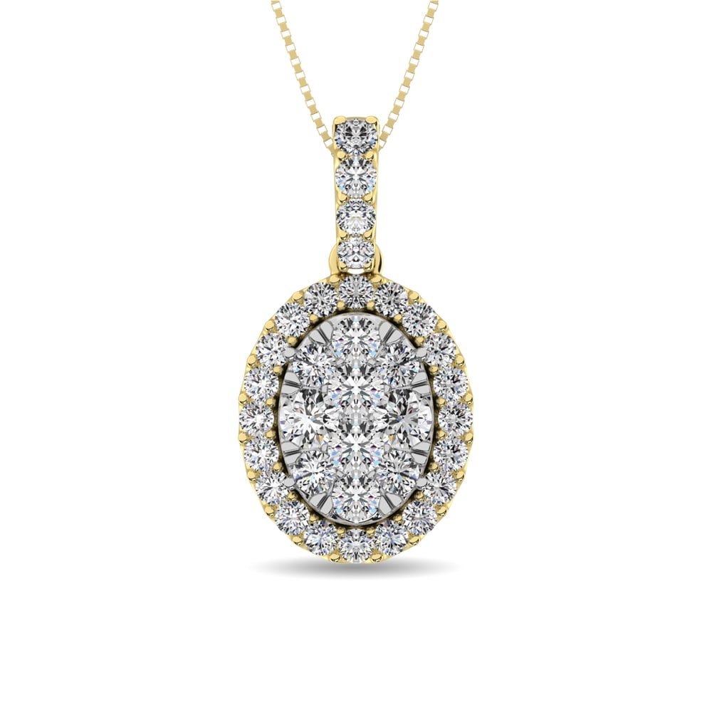 Diamond 5/8 Ct.Tw. Fashion Pendant in 14K Yellow Gold (1 of 4)