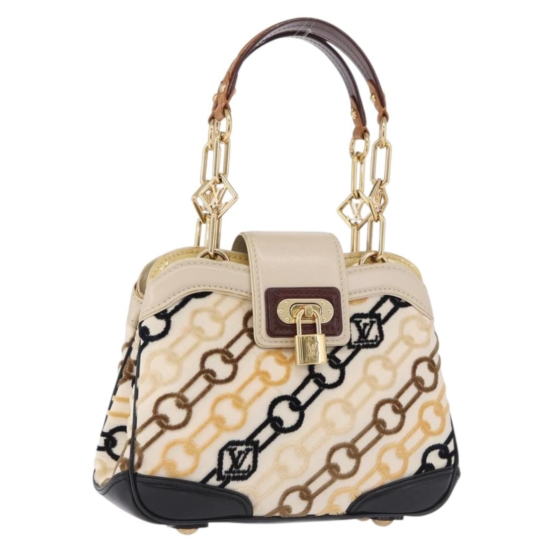 Louis Vuitton Mini Linda Ivory Monogram Canvas Handbag with Dust Bag (1 of 18)