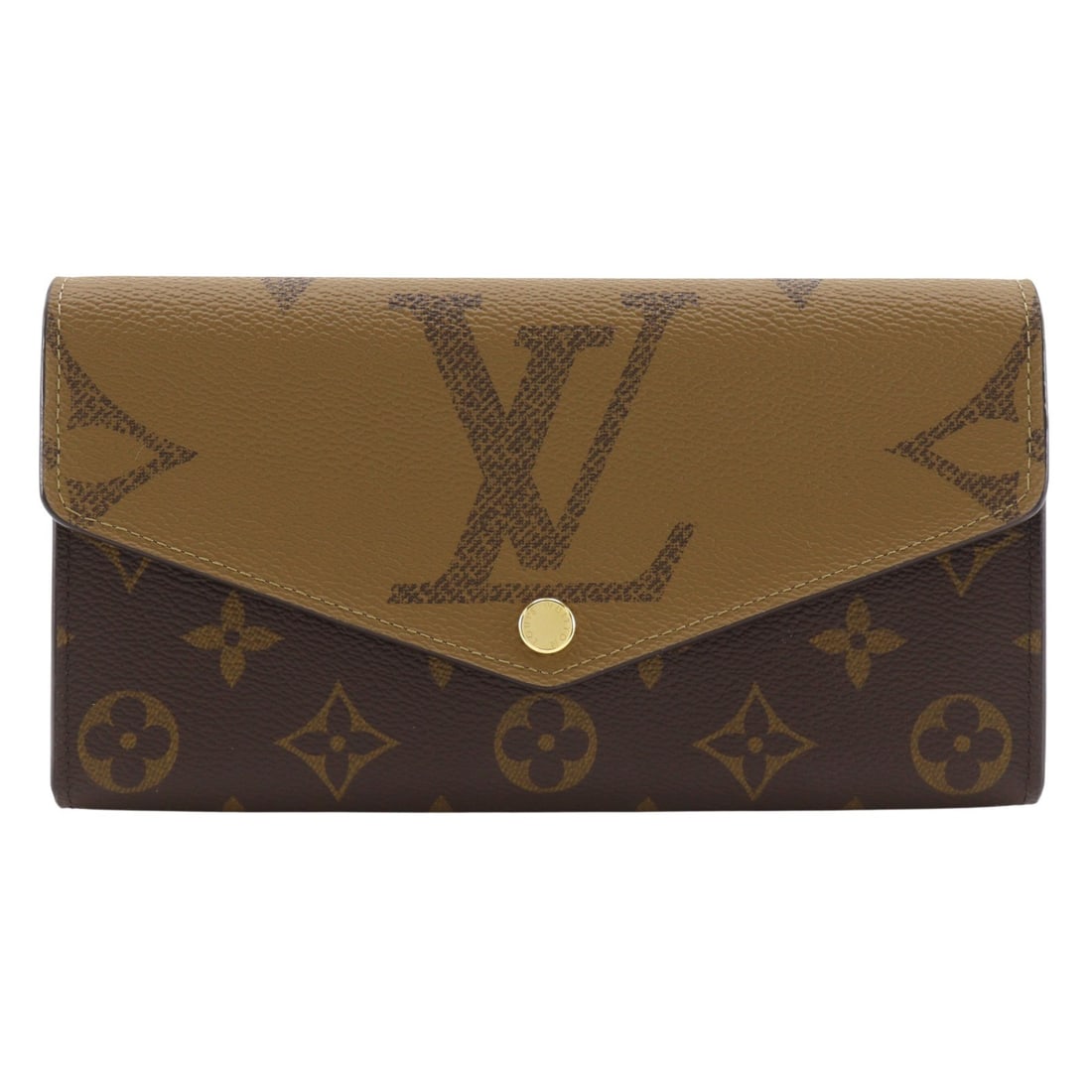 Louis Vuitton Sarah Wallet NM Giant Reverse Monogram Canvas (1 of 12)