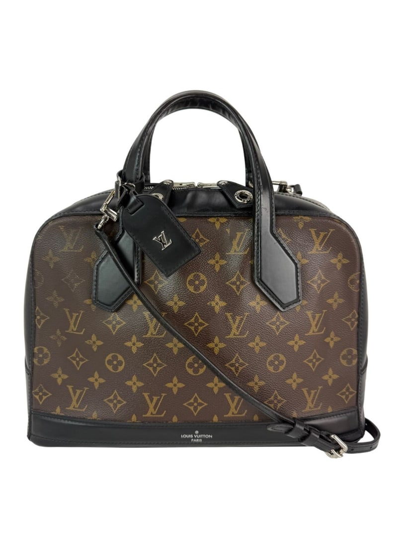 Louis Vuitton Dora MM Noir Monogram Shoulder Bag with Dust Bag (1 of 18)