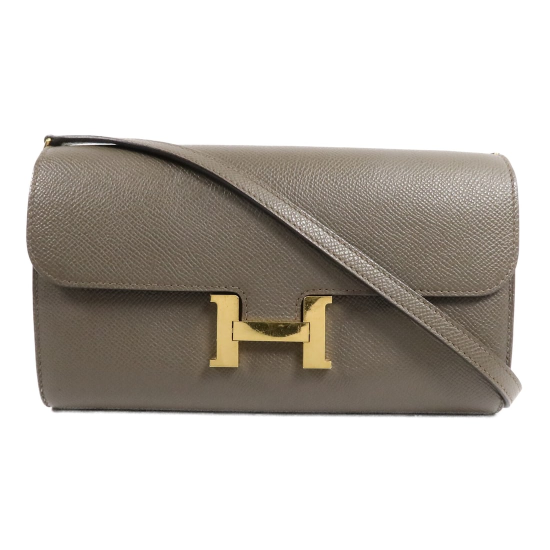Hermes Constance To Go Epsom Calfskin Shoulder Bag Etain (1 of 14)