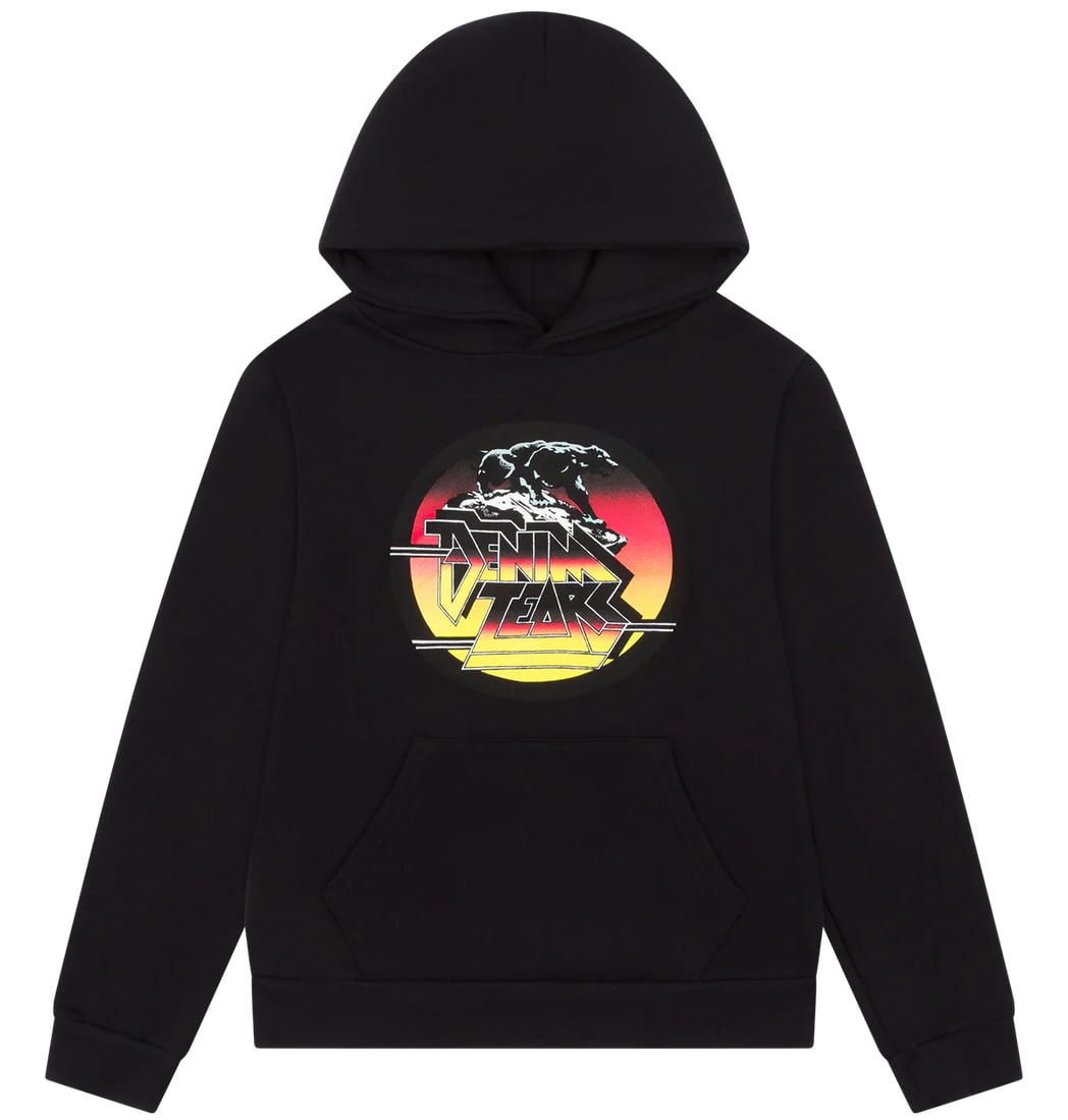 Denim Tears Nightlife Hoodie Black Size Small: Denim Tears Nightlife Hoodie Black Size Small Denim Tears Nightlife Black Hoodie in un-used, unworn condition. A straightforward casual wardrobe piece presented in black. Specifications Brand: Denim T