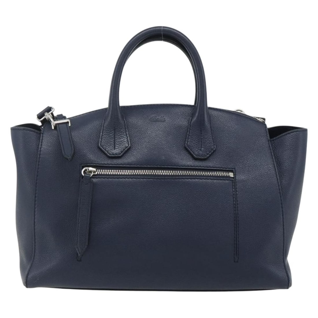 Bally Vintage Navy Leather Handbag Made in Italy: Bally Vintage Navy Leather Handbag Made in Italy This Bally vintage handbag is crafted from navy leather and designed for women. Made in Italy, it features a spacious interior and classic styling. The
