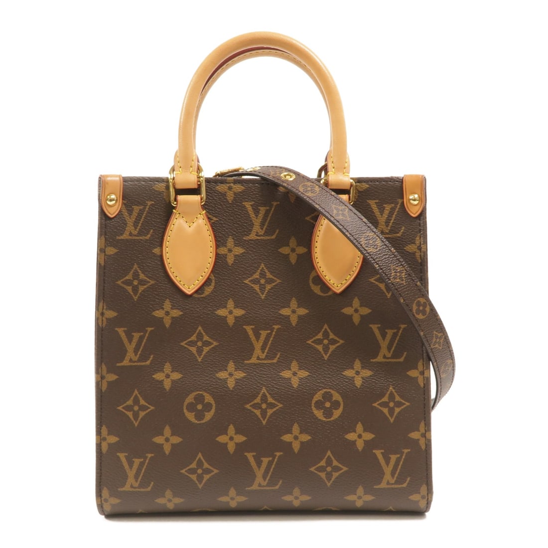 Louis Vuitton M46265 Sac Plat BB Monogram 2 Way Bag (1 of 16)