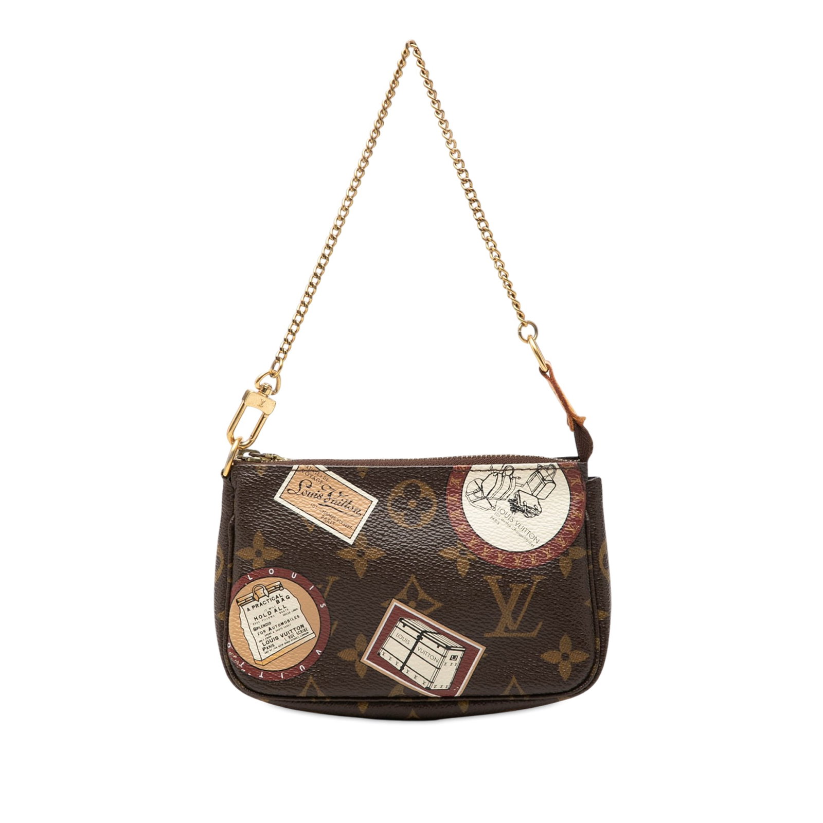 Louis Vuitton Mini Pochette Accessoires Monogram Trunks and Bags Patch (1 of 7)