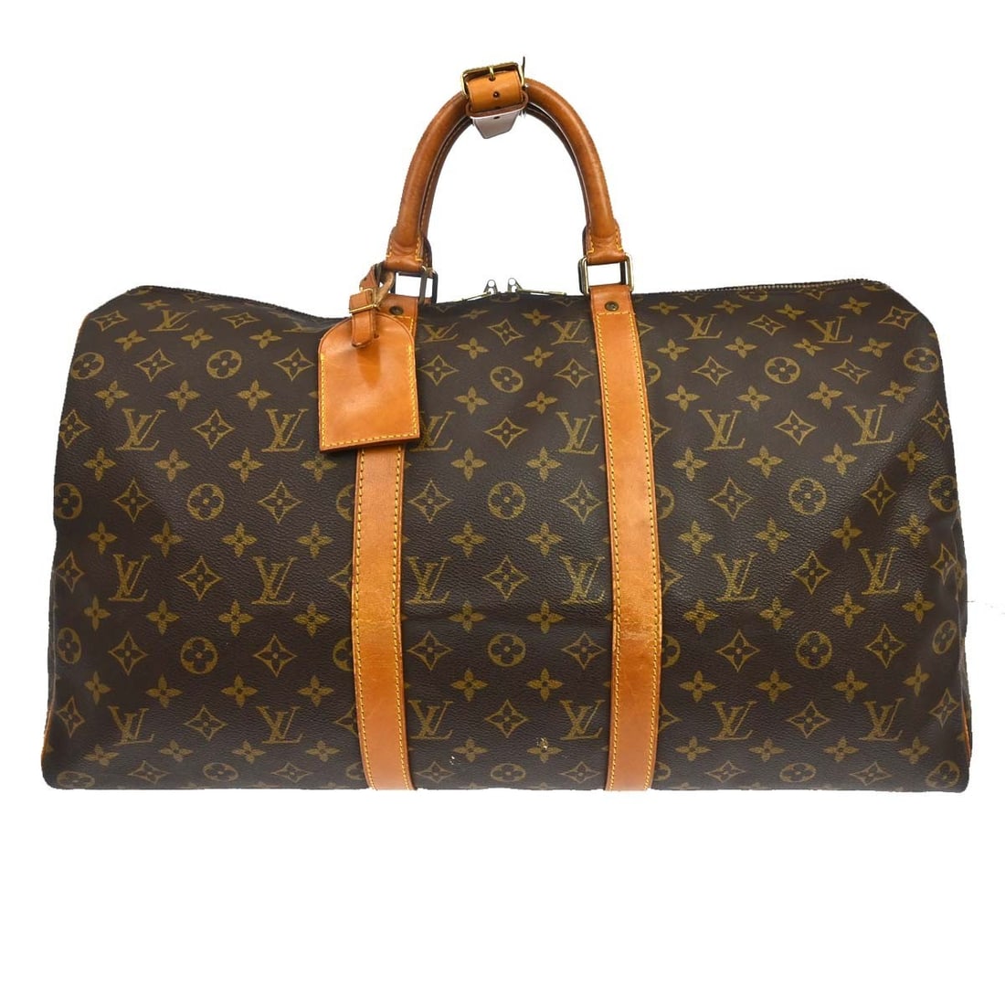 Louis Vuitton Keepall Brown Monogram Canvas Duffel Bag (1 of 16)