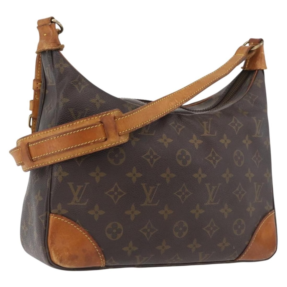 Louis Vuitton M51265 Boulogne 30 Monogram Canvas Shoulder Bag: Louis Vuitton M51265 Boulogne 30 Monogram Canvas Shoulder Bag Louis Vuitton Boulogne 30 shoulder bag in Monogram canvas, designed for women and made in France. This pre-owned bag includes only the ite