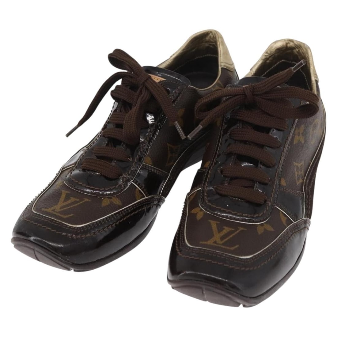 Louis Vuitton Monogram Canvas Loafers Womens Shoes Italy: Louis Vuitton Monogram Canvas Loafers Womens Shoes Italy Louis Vuitton monogram loafers for women in monogram canvas, made in Italy. This pair includes the item box. Condition is heavily used, with st